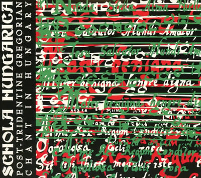 Schola Hungarica & Dobszay & Feher - Post-Tridentine Gregorian Chant In Hungary (CD)