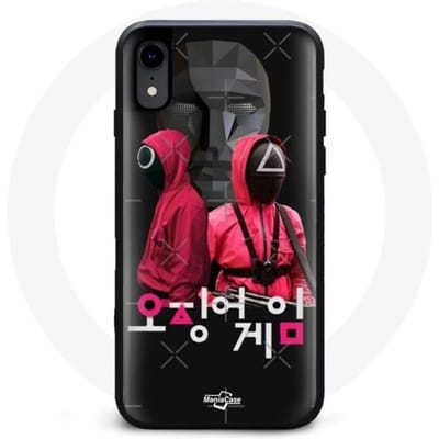 Coque - Squid Game - Iphone XR - Souple - Noir - Mixte