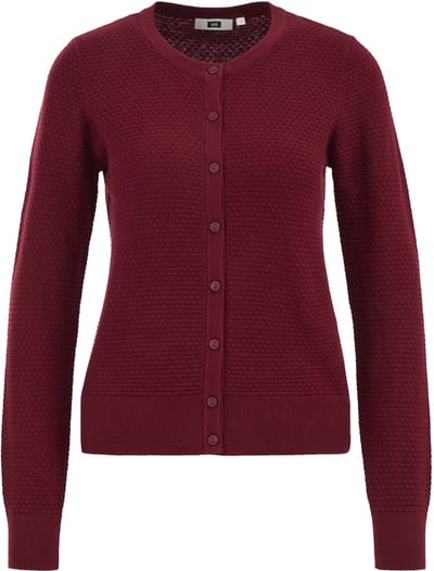 WE Fashion Dames gebreid vest met structuur