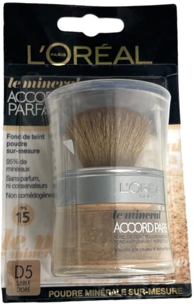 L'OREAL Accord Parfait Mineral Poeder D5 Sable Doré 7g