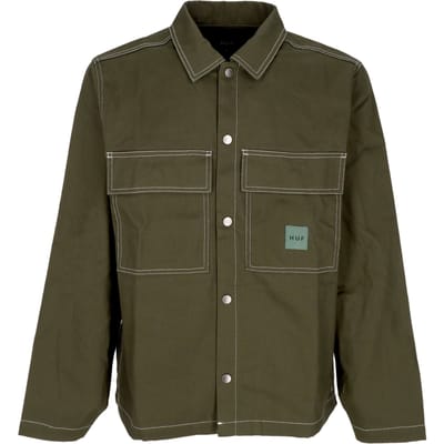 Werkkleding Man Mason Shacket Hunter Green Jacket