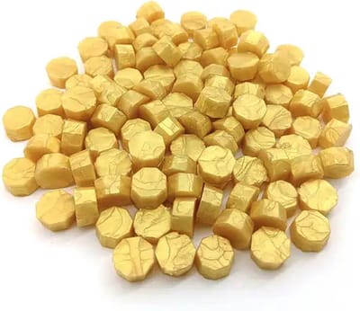 Hiden - Zegel was - Wax Seal - Zegel wax - Zegel set - Stempel wax - Hobby - Dames - Heren - Kinderen - Goudkleur