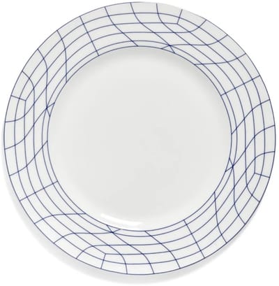 Serax Ann Van Hoey Nido plat bord D29cm blauw /wit
