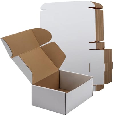 Verzenddozen Kartonnen Dozen Wit 25 Stuks Sterk Verpakkingsmateriaal Bestel 9x6x4 cm