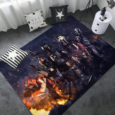 De M-MandalorianS Baby YodaS Kamer Matten Goedkoper Antislip Modern Woonkamer Balkon Bedrukte Huishoudelijke Tapijten 40x60cm