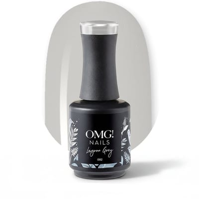 Limea Gellak 092 Lagoon Grey 15ml - Gel nagellak - Grijze Gel lak - OMG nails- Grijs