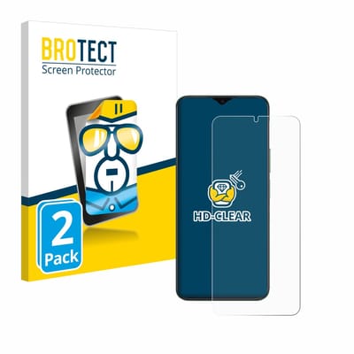 BROTECT - Screenprotector voor Honor X6b - Folie Beschermfolie transparant 2 Stuks