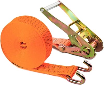Rategordel heavy duty 8.5M - ratelbanden - ratelspanbanden - breuksterkte 8 ton - 8000 kg