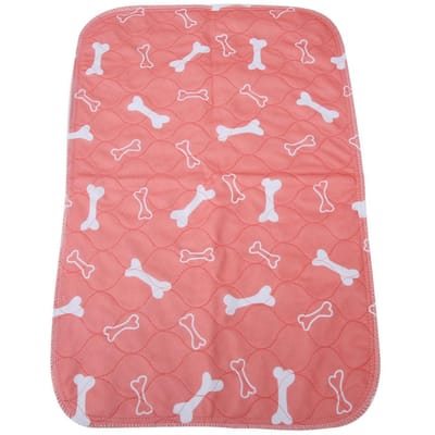 Herbruikbaar Waterdicht Puppy Hond Kat Plas Bed Mat Tapijt Urine Huisdier Trainingsmat 70 * 80cm pink