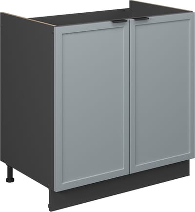 Vicco Fame-Line Wastafelkast – 80 cm zonder werkblad Licht blauw-grijs