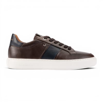 Martinelli Bruine Leren Sneakers Trainerschoenen voor heren - Hastings