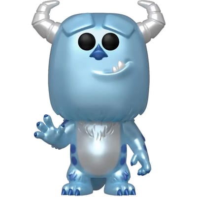 Funko Monsters, Inc. - Disney Make A Wish 2022 POP! Disney Sulley Metallic 9 cm Verzamelfiguur - Blauw