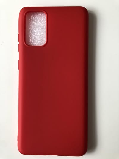 Siliconen back cover case - Geschikt voor Samsung Galaxy S20 Plus - TPU hoesje Rood