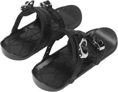 Korte Mini-Skischaatsen voor Winterschoenen en Skischoenen - Geschikt voor Buitengebruik
