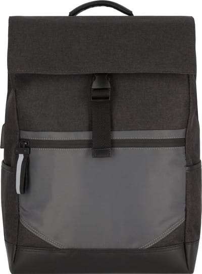 PICARD Laptop rugzak Rugzak met laptopvak Speed Backpack Black Donkergrijs