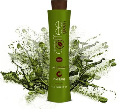 LISSAGE DEFINITIF COFFEE GREEN HONMA TOKYO cheveux blonds  1000 ML