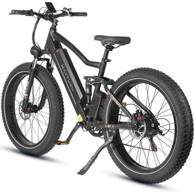 Elektrische fiets - Maxturn MX1-BLACK - Motor 500 W - Batterij 48V 13Ah - Actieradius 80–100 km - Wielen 26 zwart