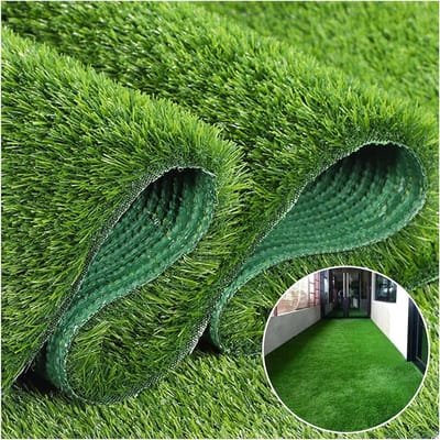 Kunstgras Mat - Siergras Tapijt - Tuin Decoratie - Hoge Dichtheid - 100x400CM - Groen