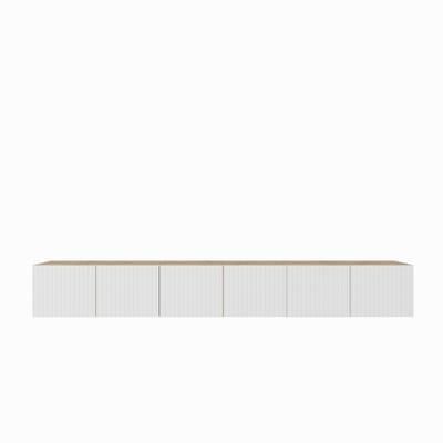 TV-kast Mio 300 (3x100) cm (artisan + wit)