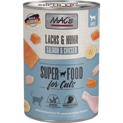 MAC's CAT - Blik 6x400g - Zalm & Kip