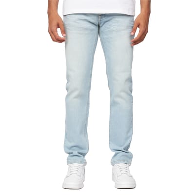 Crosshatch Heren Buraca Slim Jeans (Lichte wasbeurt)