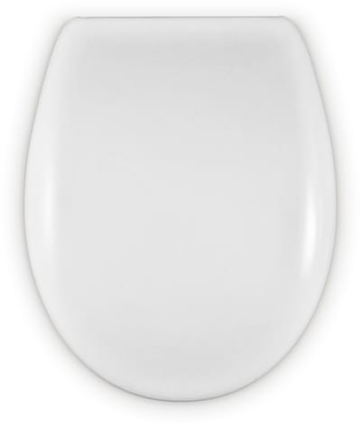 Unyqoos® Verstelbare en eenvoudig te reinigen toiletzitting in universele O-vorm