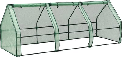 Tuinkas Höflein kweekkas 240x90x90 cm groen