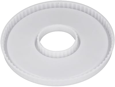 Dailygoods- Silicone Gietplaat 25 Cm - Gietvorm Grafiet - Antislip - Decoratieve Tray - Geschikt voor Resin en Beton - Hoogte 2 Cm