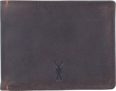Jack Kinsky Colombo 202 Leren Portemonnee 12 cm - Jongens - Horizontaal - mokka