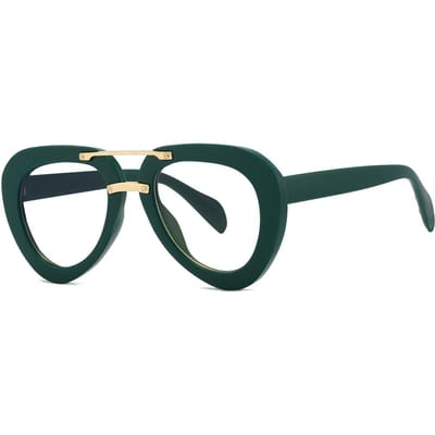 Retro Piloot Ovaal Leesbril Vrouwen Blauw Licht Filter Verziendheid Brillen Luxe Merk Oudere Mensen Brillen 3.5