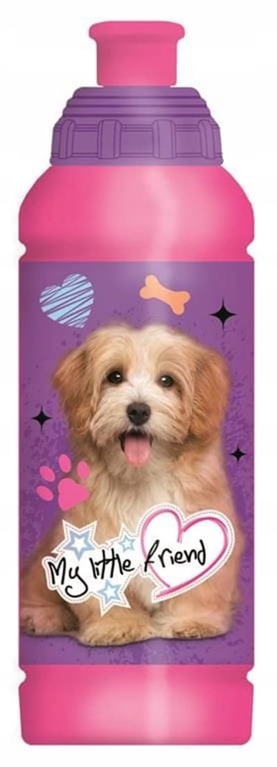 Roze Bidon My Little Friend 450 ml - Ideaal voor School & Uitjes