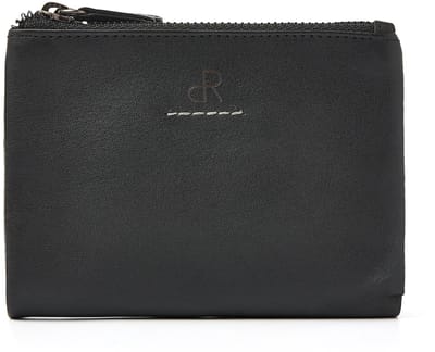 dR Amsterdam Leren Damesportemonnee met Ritsvakken en Drukknop | Unisex model | 76187