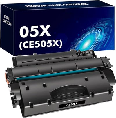 Geschikt voor HP 05X / CE-505X Toner cartridge Zwart - Geschikt voor HP LaserJet P2055DN - P2035N - P2055X