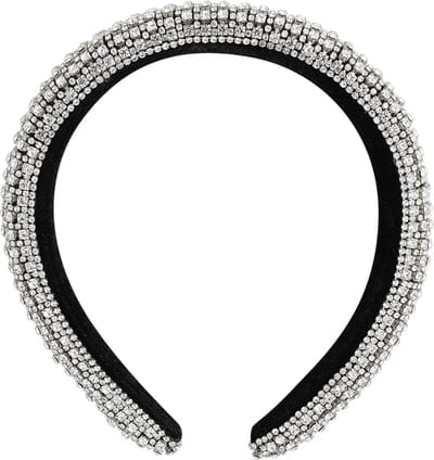 Zilveren Diadeem Rhinestone - Haarbanden - Zilveren steentjes - Dames - Party Collection