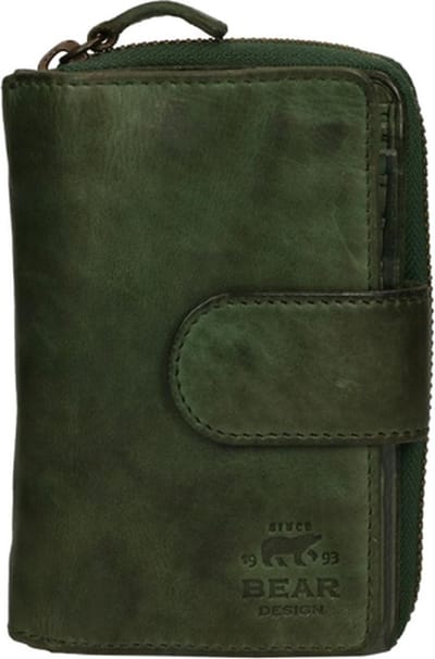Bear Design Loet Portemonnee CL13550 - Green