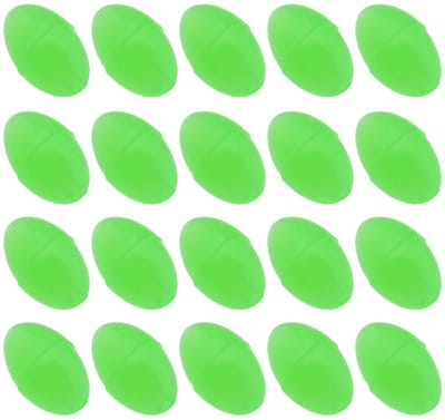 Dailygoods- Vissen Kralen 300 Stuks - Lichtgevende Kralen - PE Kralen - Visaccessoires - Eenvoudig te Installeren - Aantrekkelijk voor Vissen