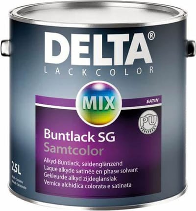 Delta Zijdeglans lak - 750ml - Wit