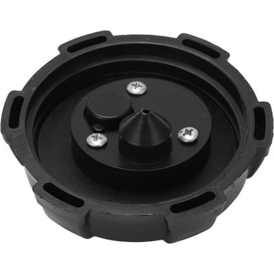 Couvercle de bouchon de réservoir de carburant 70 mm 2,76 pouces Remplacement universel pour VTT Quad 4 roues 110 cc 125 cc-250 cc black