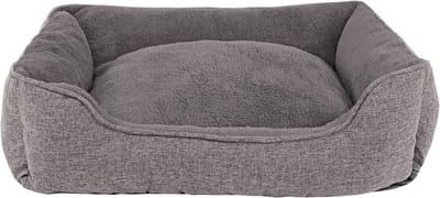 Famanu – Honden- en Kattenbed Medium – Zacht Huisdierbed met Afneembare Hoes en Antislip Bodem, Afmeting 75 x 60 x 21 cm