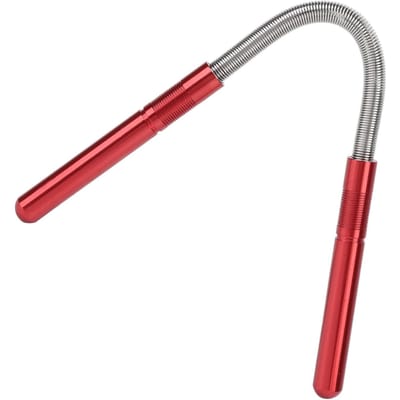 Gezichtshaarverwijderaar Roestvrij Staal Beauty Veer Ontharingstool Reiniging Gezichtshaar Make-up Rood rood