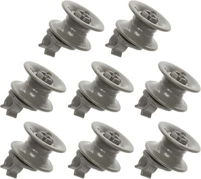 Vaatwasser Rek Rolletjes - Bovenste Mand Wieltjes - Vaatwasser Reparatie - Duurzaam Rubber Materiaal