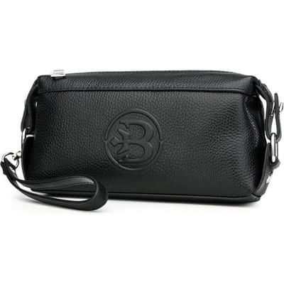 Portefeuille Homme Usine Pochette Décontractée Portefeuille en Coton Portefeuille Style Long noir