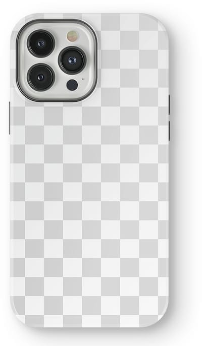 Design Hoesje geschikt voor iPhone 13 Pro | Geschikt Voor Mag | Tiny Squares Checkered Print | Backcover geschikt voor iPhone 13 Pro Ivory Squares