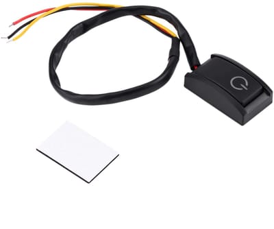 aladdien - Stick on Switch - zelfklevende schakelaar - praktische functie - wit led-licht - auto DIY schakelaar - eenvoudig te installeren - geschik...