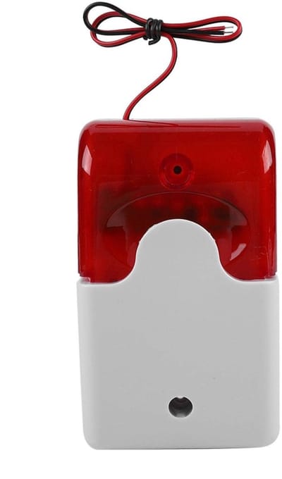 Dailygoody - Strobe Alarm - Brandveiligheid - Heldere Led - Rood