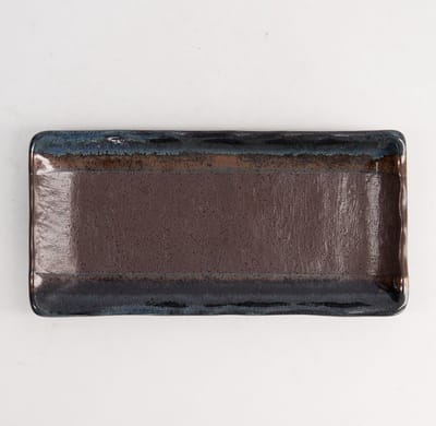 Tokyo Design Studio - Masiko Kinyo Bord - Zwart - 19,5 x 9,5 x 2,5 cm