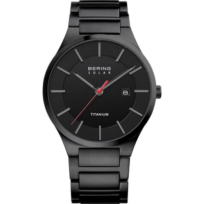 Bering - 15239-722 - Polshorloge - Heren - Solar - Titanium