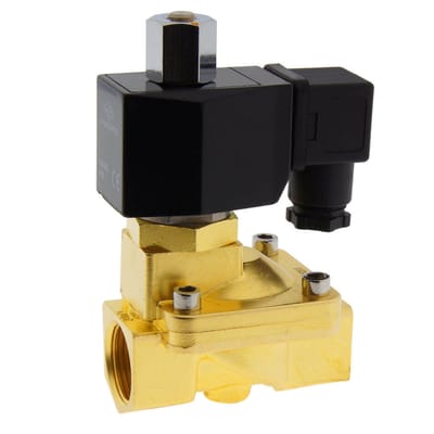 Magneetventiel ST-IB 3/4'' NO messing EPDM 0.5-13bar 230V AC - ST-IB034B200E-230AC