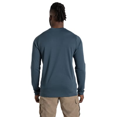 Craghoppers Heren Abel Nosilife T-shirt met lange mouwen (Blauwe steen)
