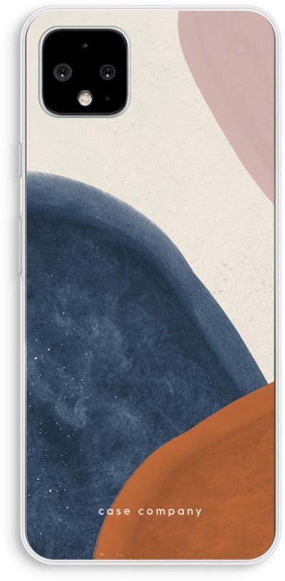 Case Company® - Hoesje geschikt voor Google Pixel 4 XL hoesje - Geo #1 - Soft Cover Telefoonhoesje - Bescherming aan alle Kanten en Schermrand
